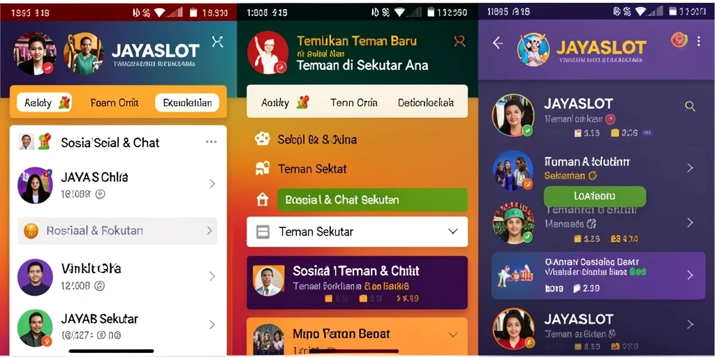Tampilan antarmuka utama JAYASLOT yang ramah dan interaktif.