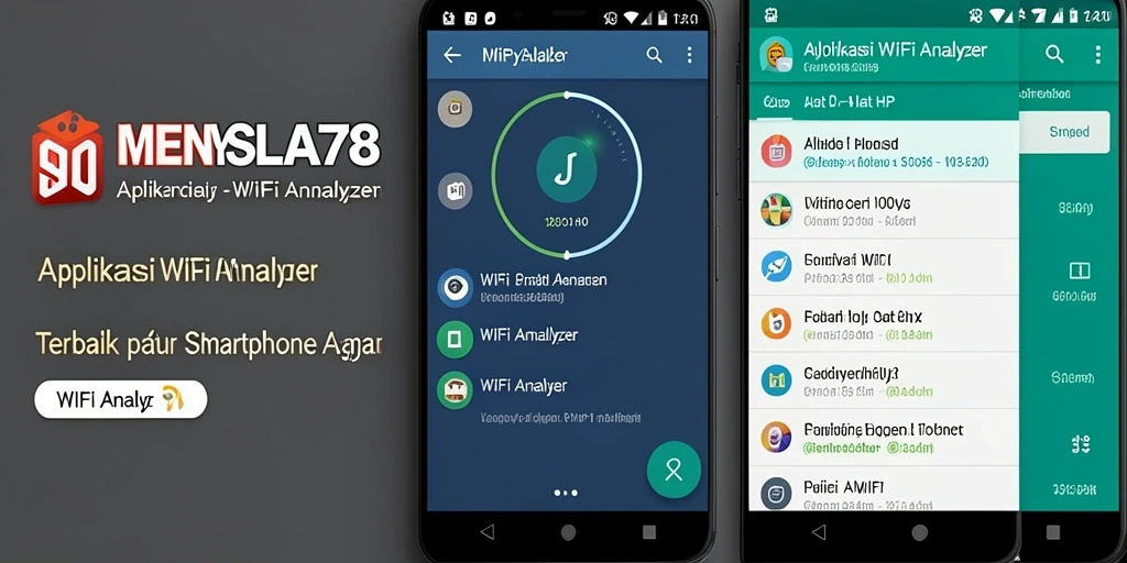 Tangkapan layar antarmuka MENYALA78 yang menampilkan analisis jaringan WiFi.